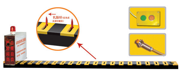 天津西青区V3嵌入式闯岗自动扎胎器/阻车器